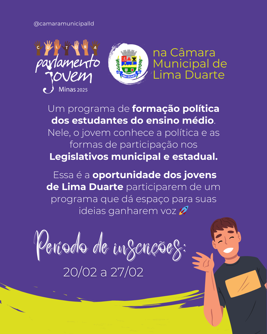 Inscrições abertas: atenção escolas! 