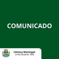 A Câmara Municipal de Lima Duarte, MG, informa: Nesta quarta-feira, 29, haverá três Reuniões Extraordinárias para publicação e votação de Projetos de Lei em caráter de urgência, a partir das 15:00h. 