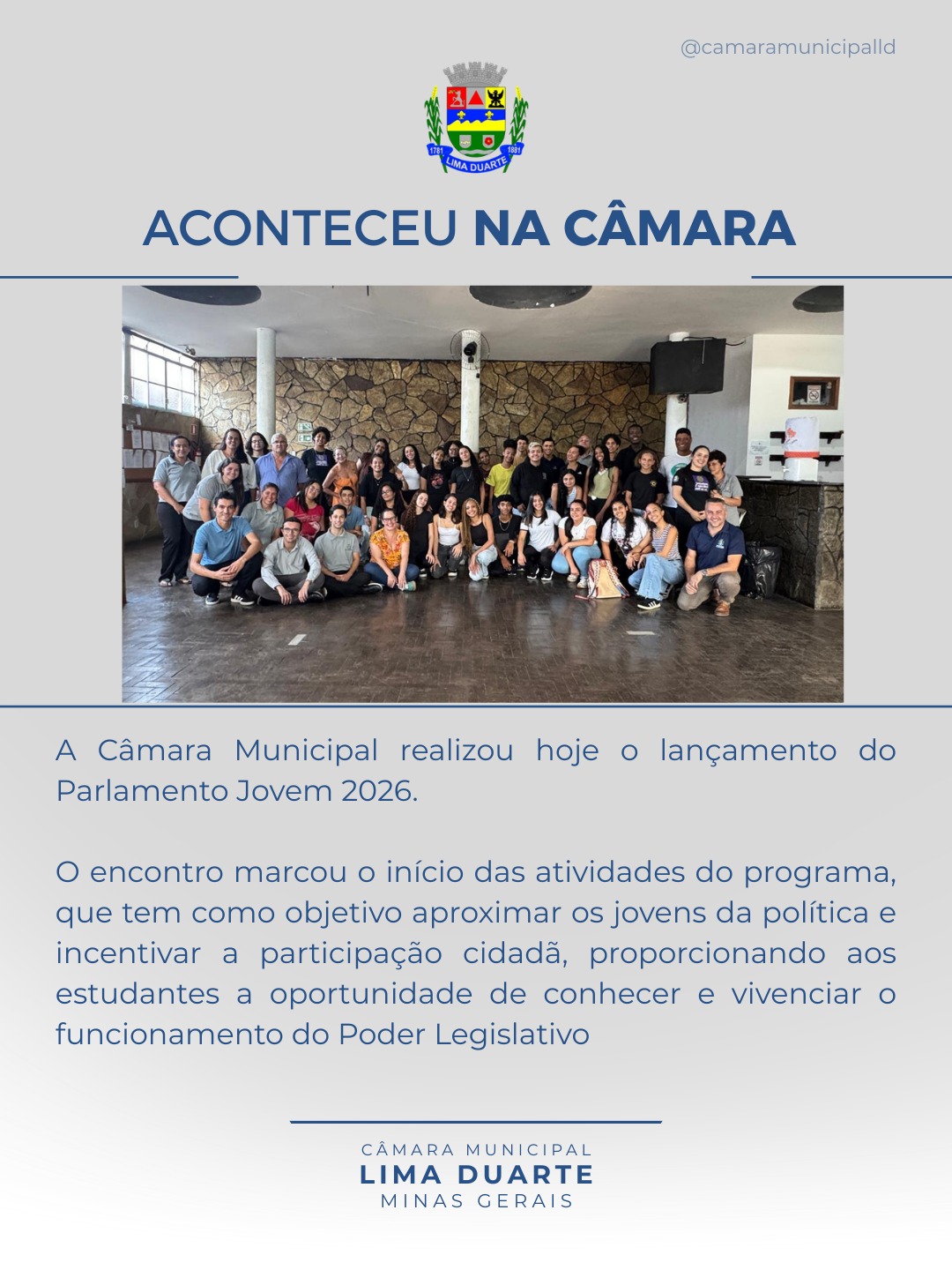 ACONTECEU NA CÂMARA