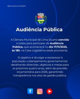 Audiência Pública 17/11/2025
