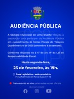 AVISO DE AUDIÊNCIA PÚBLICA