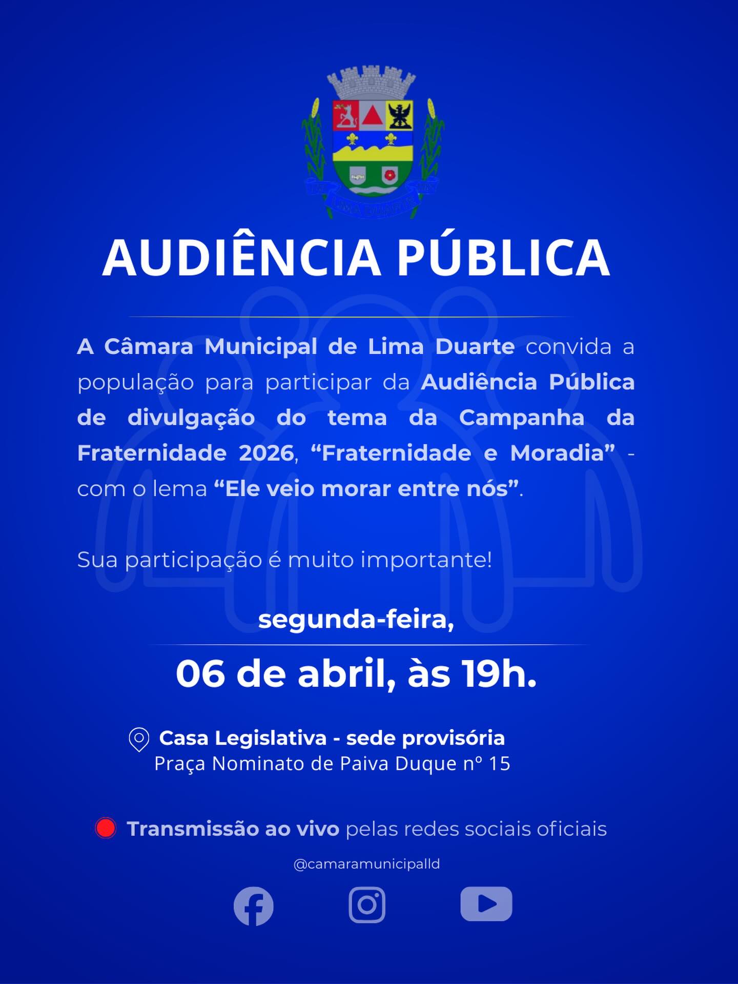 AVISO DE AUDIÊNCIA PÚBLICA
