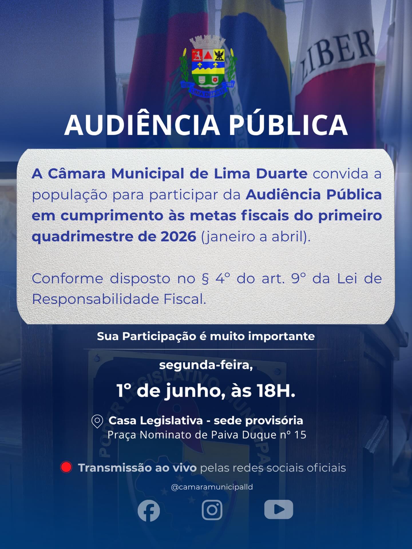 AVISO DE AUDIÊNCIA PÚBLICA