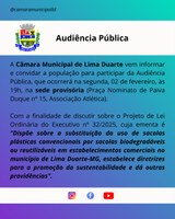 AVISO DE AUDIÊNCIA PÚBLICA