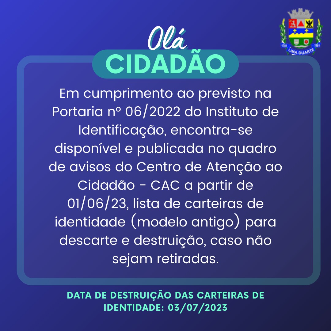 Comunicado Importante