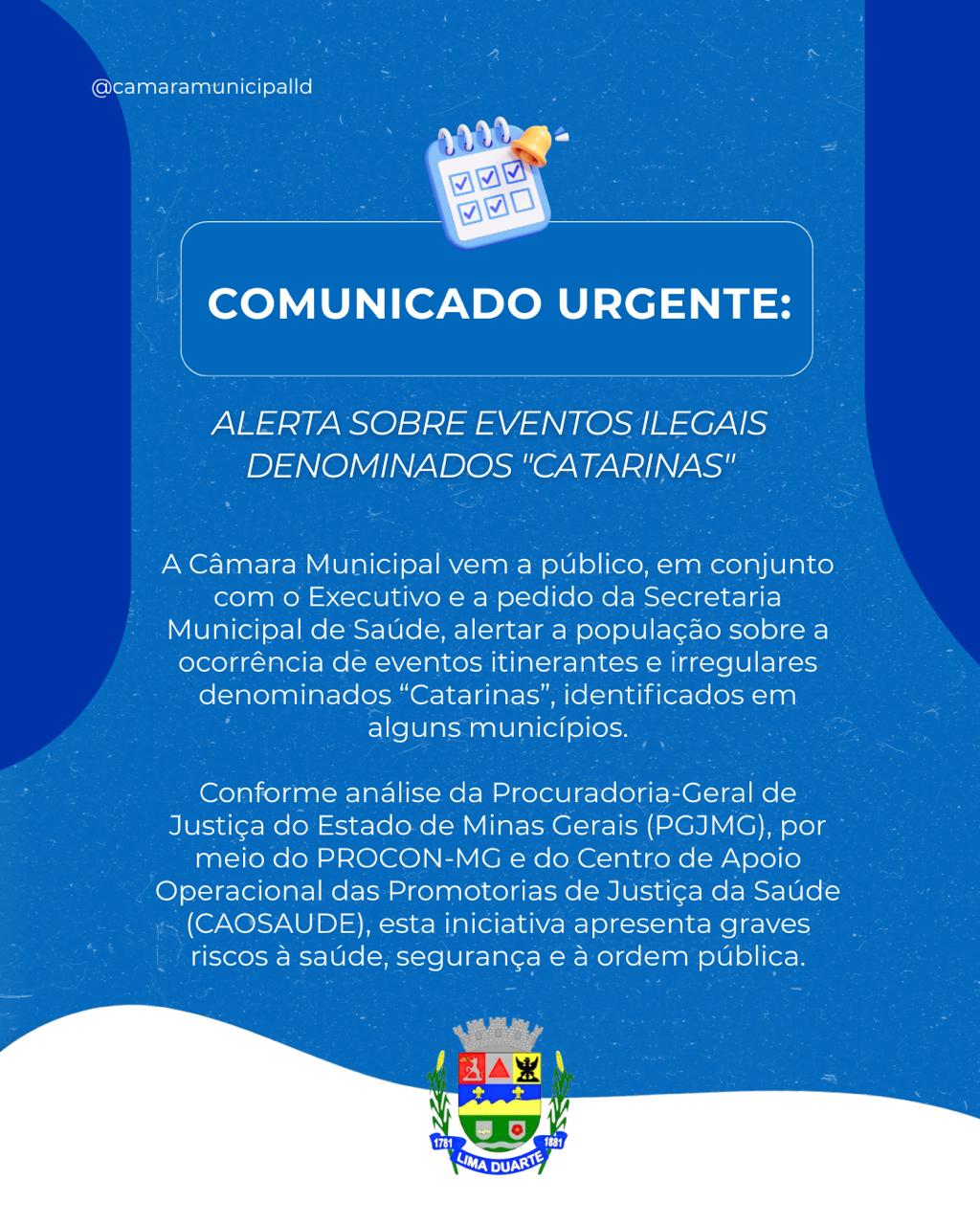 COMUNICADO URGENTE