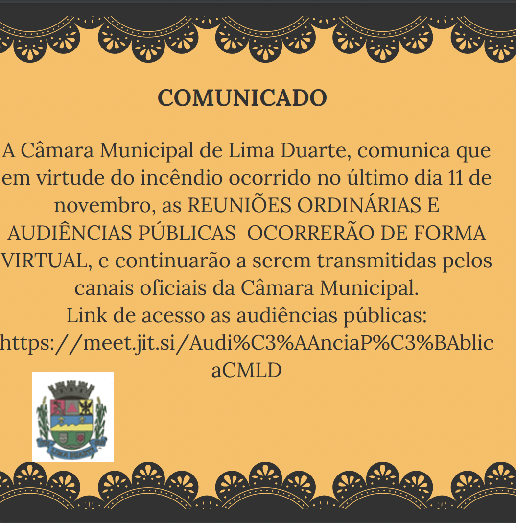 COMUNICADO