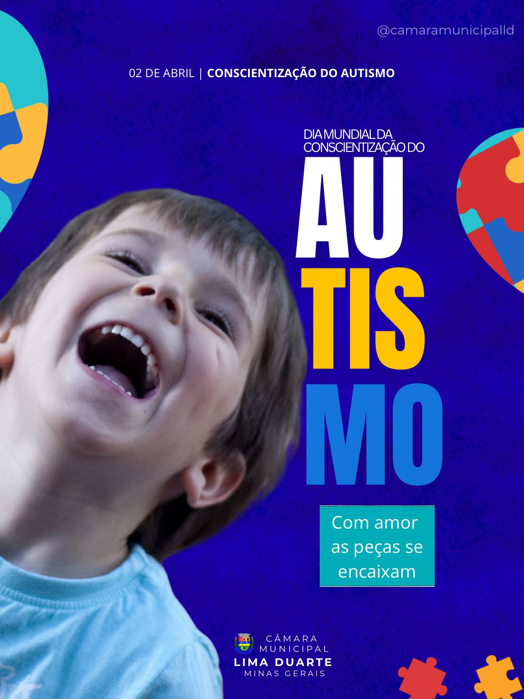 CONSCIENTIZAÇÃO DO AUTISMO