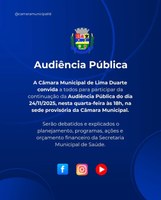 Continuação da Audiência pública de 24/11/2025