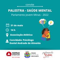 Convite - Palestra Saúde Mental