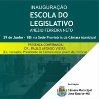 Inauguração Escola do Legislativo 