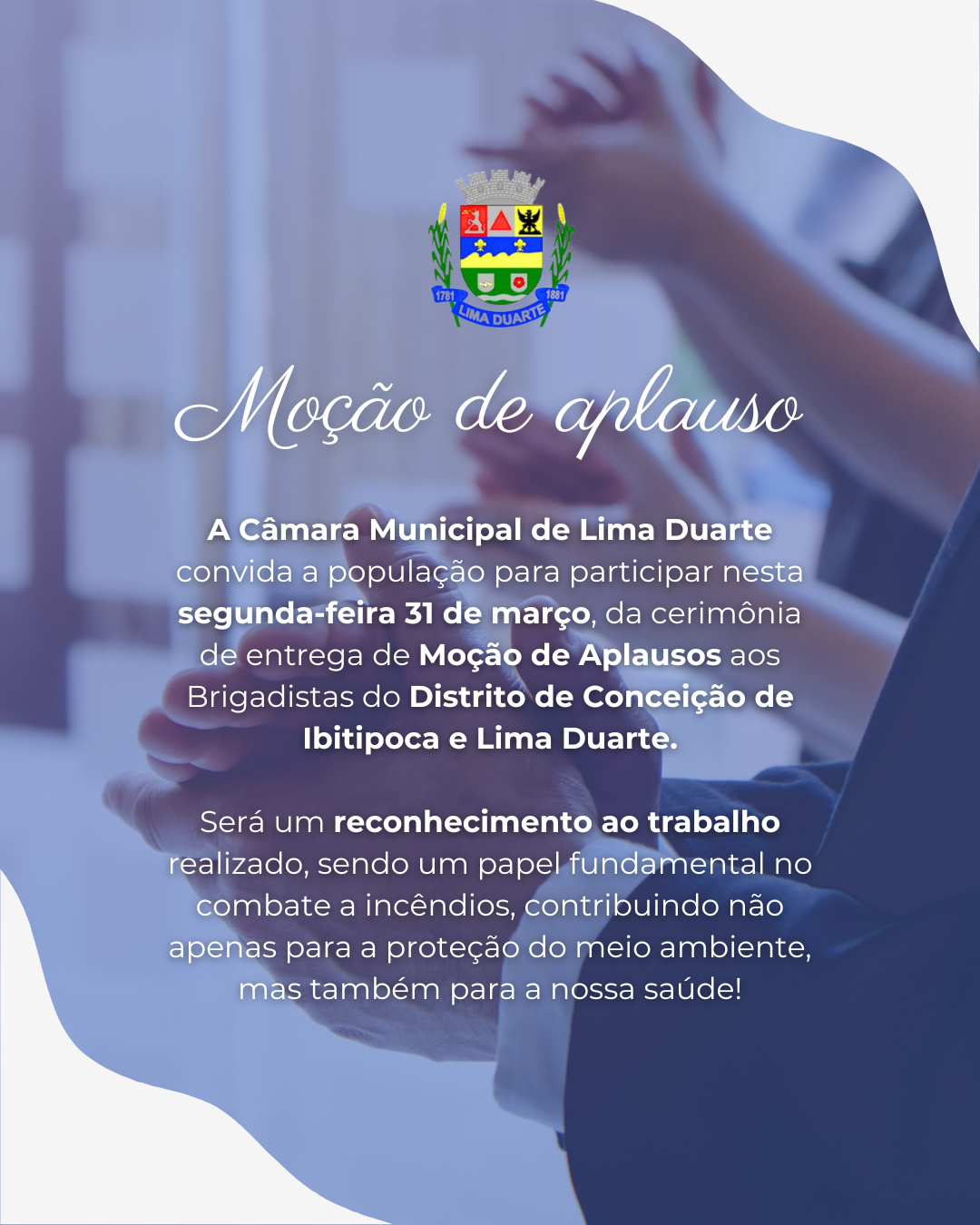 Nesta segunda-feira 31 de março às 19h!