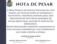 Nota de Pesar 03/04/2021