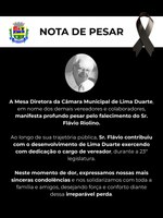 NOTA DE PESAR