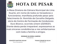 Nota de Pesar