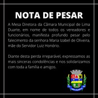 Nota de Pesar