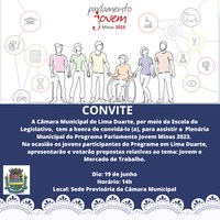 Parlamento Jovem - COnvite