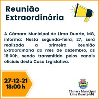 Reunião Extraordinária