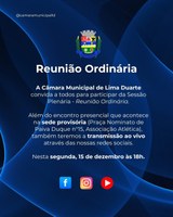 Reunião Ordinária